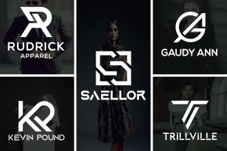 design luxury fashion and clothing brand logo