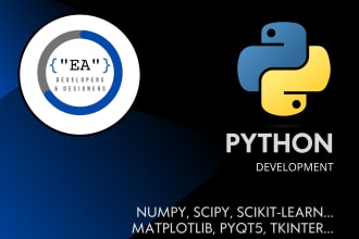 code your python application or python assignment
