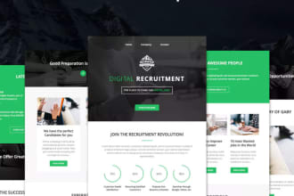 provide a mailchimp template within 2 hours