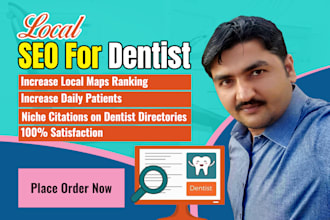 create 25 niche citations for dentist practice SEO