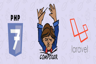 develop your custom laravel application