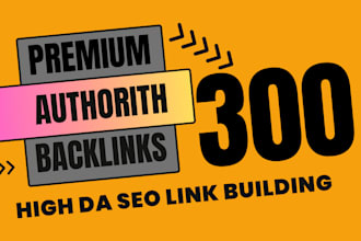 create USA powerful pr9 high da authority backlinks SEO link building