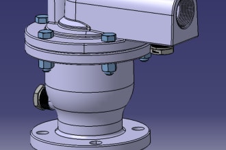 create 3d model and 2d drawing using catia and solidworks