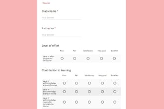 do online survey via google form