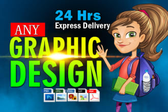 do any graphic design or editing job