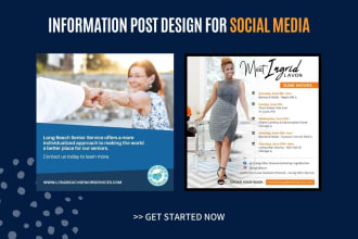 design social media poster or digital flyer