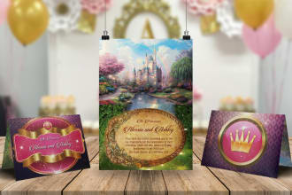design amazing invitation or ticket for any occasion