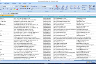 perform web scraping, email extraction and contacts