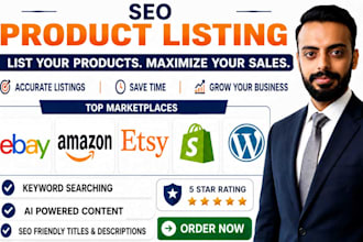 list products on ebay amazon wordpress, product listing