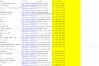 provide b2b cold calling list for any business