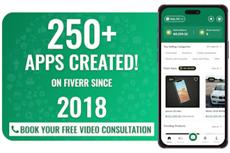 I will do mobile app development, flutter app developer, android, ios app development