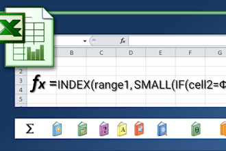 help to set up complex and user defined  excel formulas