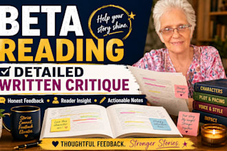 beta read your book