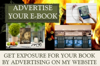 advertise ebook or novel on my sidebar in my blog or website