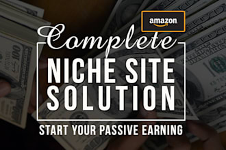 create a profitable amazon niche site