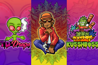 create cartoon logo for you
