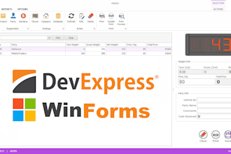 do winform, wpf, devexpress, electron, macos desktop software
