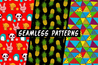 design vector seamless repeat patterns