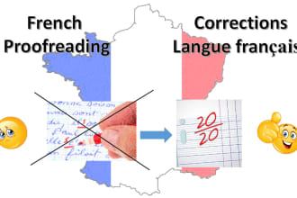 proofread your french text