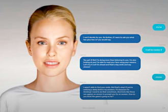 develop ai chatbot with voice and 3d avatar for web or mobile