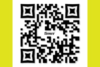 create a cool QR code for anything with your logo