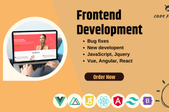 fix bugs in jquery, javascript, vue, angular