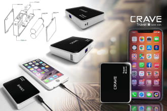 do realistic 3d modeling and rendering for your product