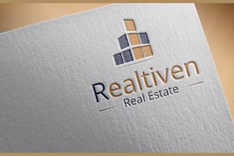 do professional minimalist unique business logo design