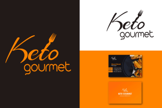 design logo for restaurant, bar, coffee shop, cafe or bakery business