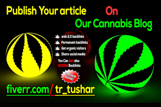 publish your article on our cannabis site