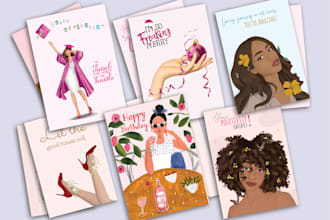 design attractive and fascinating greeting cards