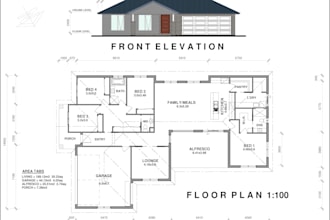provide fast and accurate 2d floor plan drafting services
