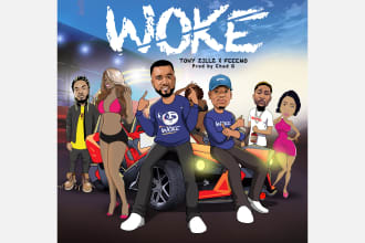 design your album cover or cartoon album cover artwork