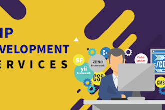 fix, develop and customize php,laravel, codeigniter, cakephp website