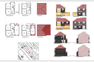 create uk planning permission drawings