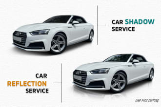 do car photo editing and automotive image background remove
