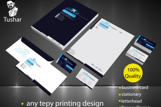 design flyers door hangers, business cards, stationery, etc
