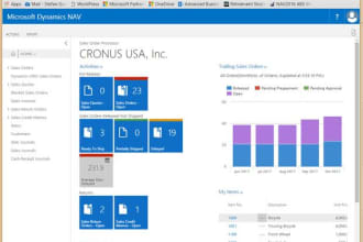 develop customizations in microsoft dynamics 365 navision and business central