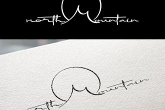 make a unique professional signature logo