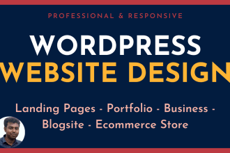 create a mobile responsive wordpress website design