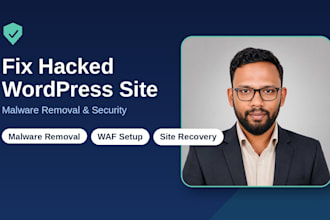 fix hacked wordpress site, remove malware and secure it