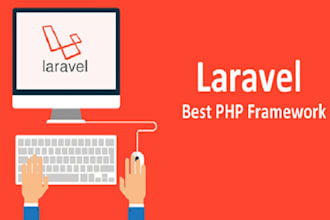 develop PHP laravel website