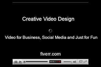 design this Fabulous HD Video for your online Business