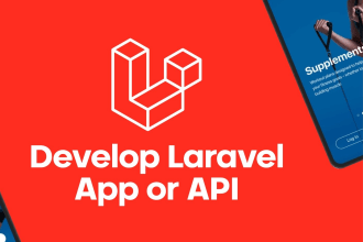 develop laravel app or restful API