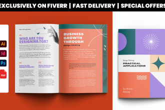 design company profile, business brochure, proposal and booklet