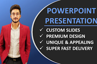 design professional and modern powerpoint presentation