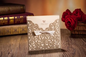 customize luxury style invitation templates for weddings or events