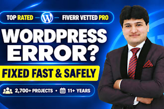 fix wordpress, php errors, issues and customization
