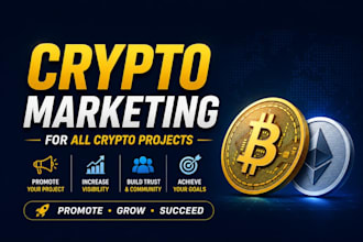 promote your crypto, ico, nft or blockchain project