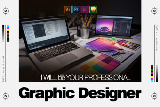 be your professional graphic designer service for branding and packaging
